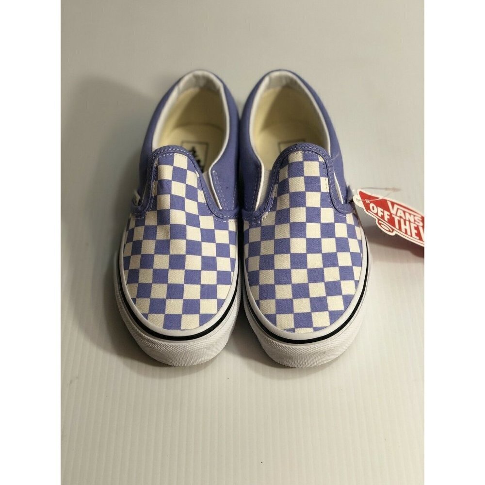 Vans Classic Slip On (Checkerboard) Pale Iris shoes - Picture 8 of 13